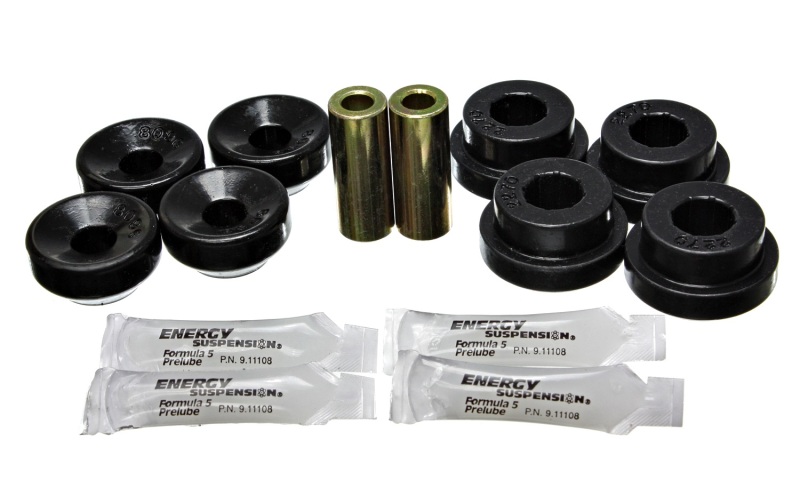 Acura Integra Shock Bushing Set - Rear - Energy Suspension - Performance Polyurethane - Black - `90-`01 Acura Integra Shock Bushing Set - Rear - Energy Suspension - Performance Polyurethane - Black - `90-`01